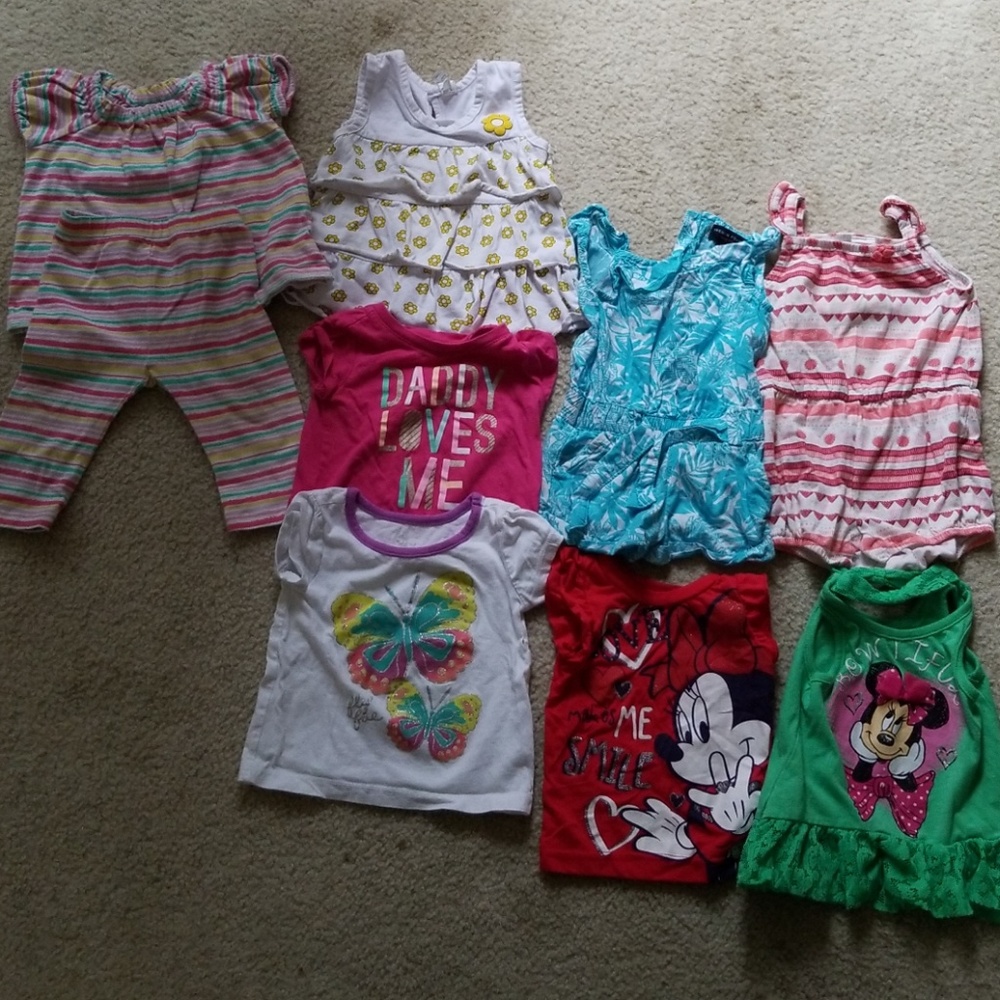 💜Girls 12 month bundle 9 items